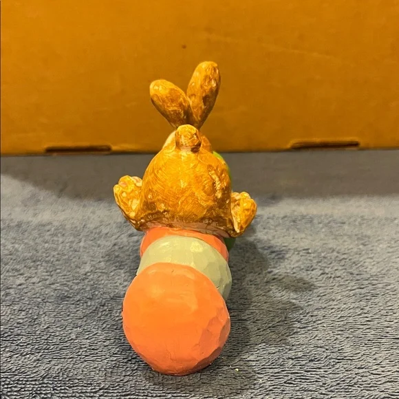 Spring Bunny Decor with Colorful Eggs - Picture 4 of 8